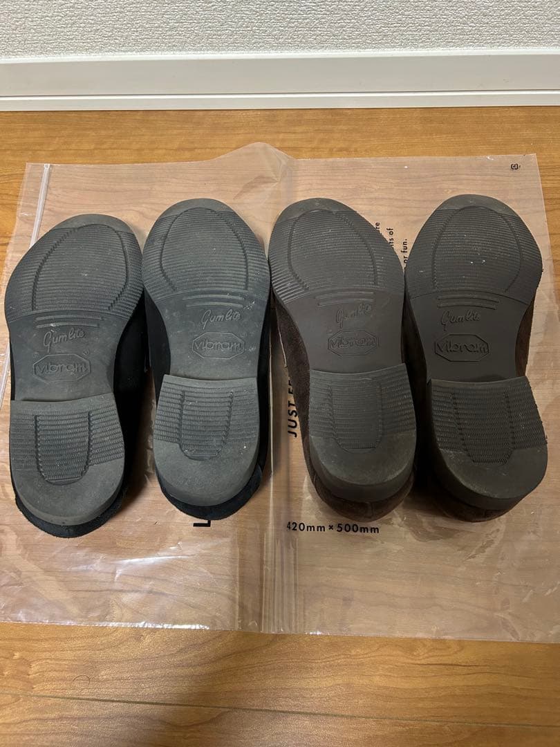 【美品】フェランテ　イセオ　ローファー　スエード　ビブラムソール　25.5