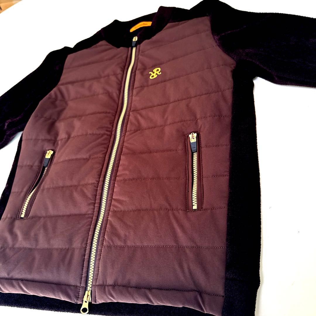 お値下げRESURRECTION★ニットコンビネーション パデットブルゾン