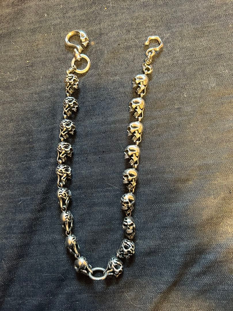 RAT RACE Rock Candy スカル　ウォレットチェーン Funny