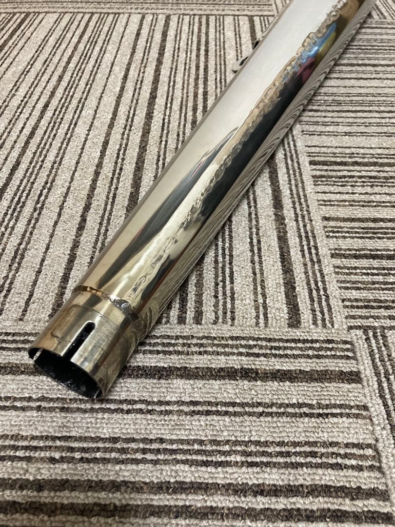 【極美品】SR400 ペイトンプレイス製コンチマフラー(SP-053)土日限定