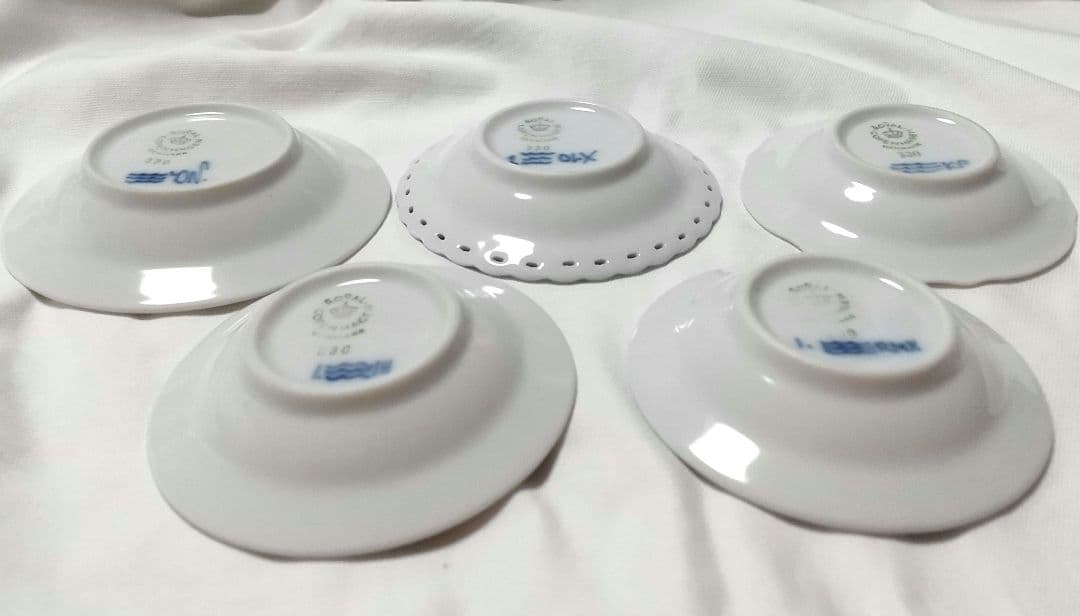 ロイヤルコペンハーゲン ミニプレート 豆皿 小皿 絵柄違い 5枚組