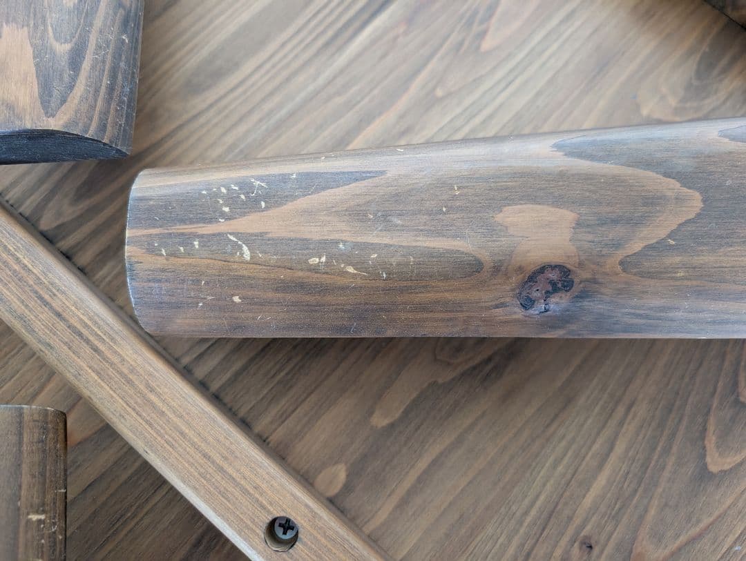 国産ひのき 円卓 折りたたみテーブル 受注生産品