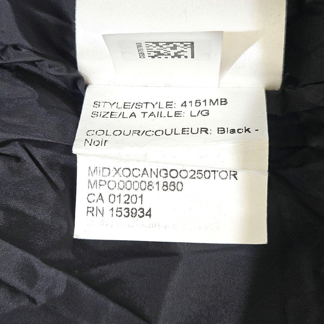 カナダグース Arctic Program ダウンベスト ブラック 黒