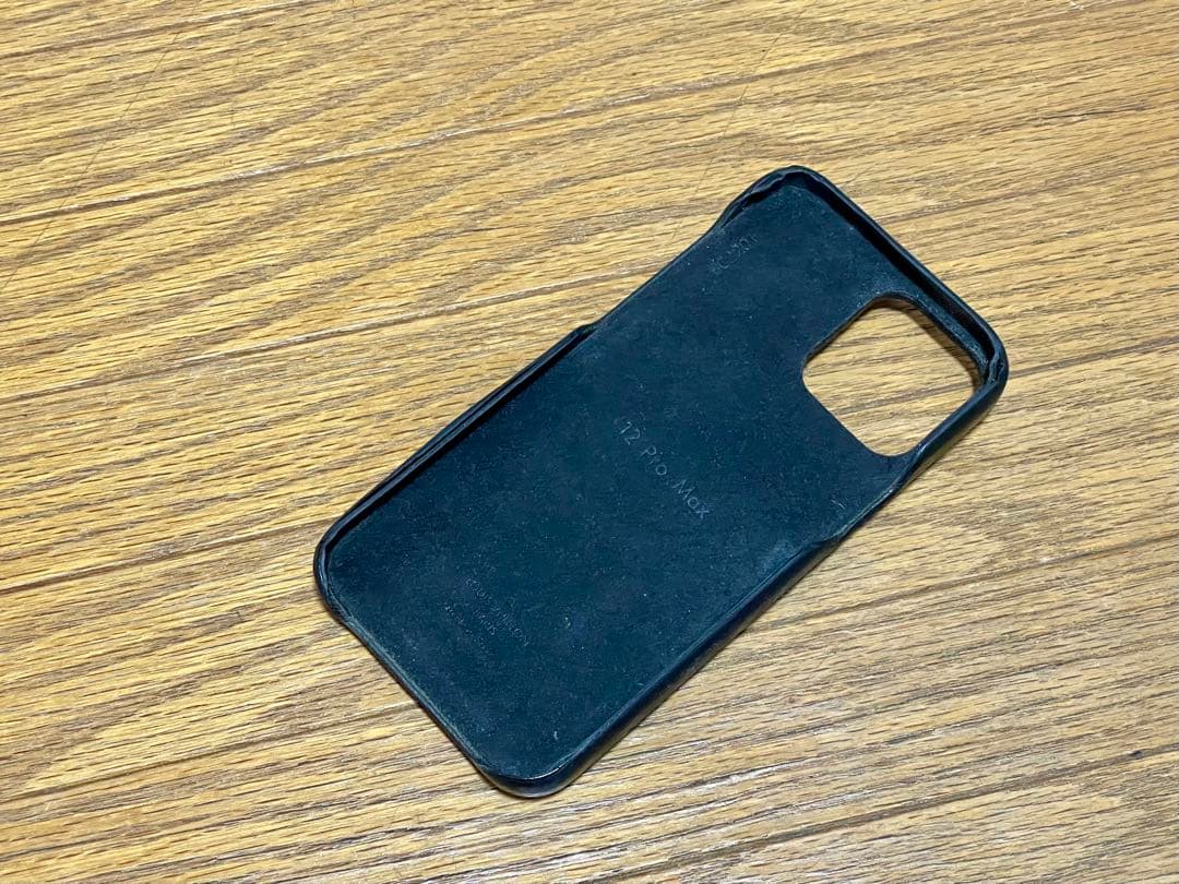 Louis Vuitton iPhone 12PRO MAX用ケース ブラック