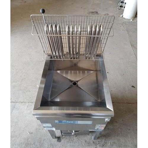 【ちゃーりぃ♩】ニチワ 電気フライヤー SEFD-18KMP 業務用