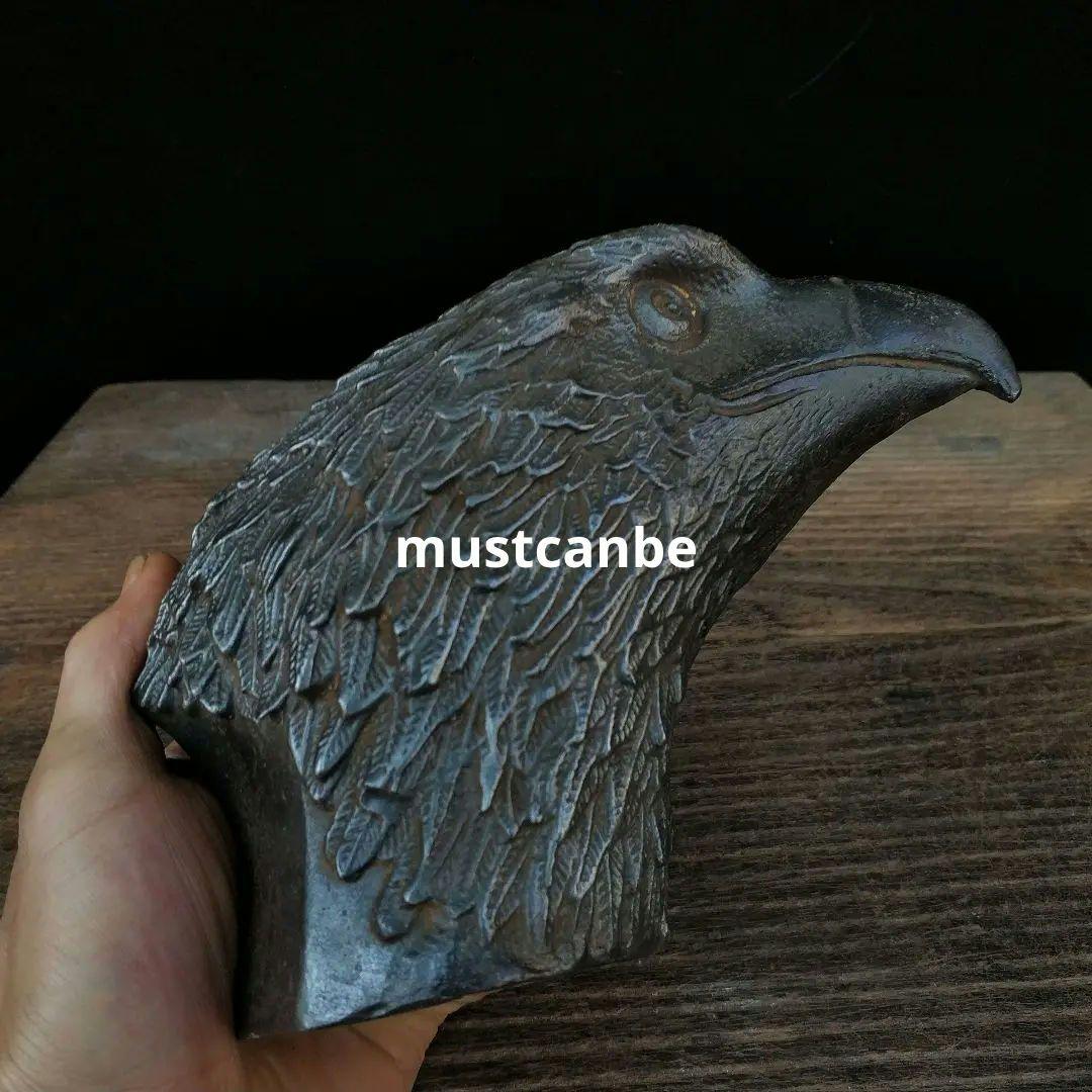 鉄器 鷹頭 書房 デスク 本棚 玄関 茶台 装飾品 工芸品 置物
