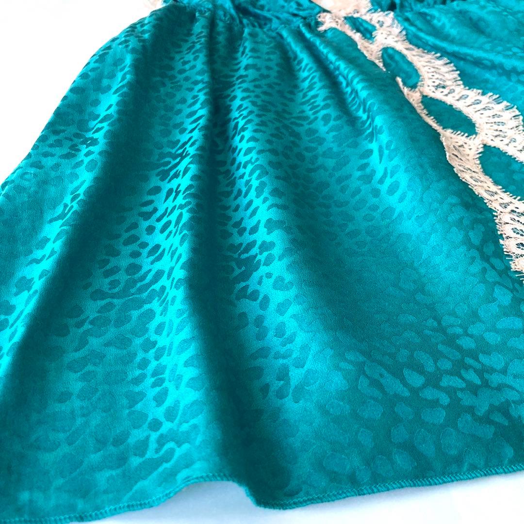 【美品】fifi et fafa ヒョウ柄 キャミソール リリィ フィーフィー