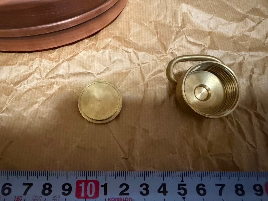 ドイツ WALL社 銅製湯たんぽ　【新品未使　希少品】