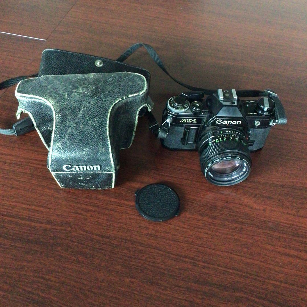 キャノンAE-1・中古カメラ（長期自宅保管の為にジャンク品扱いで出品)