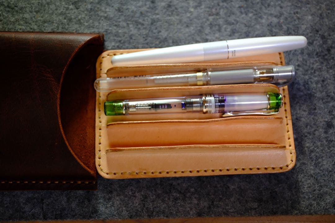 新品！Galen Leather（ガレンレザー）オールドスクール5本用ペンケース