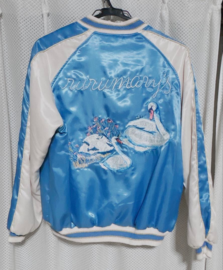 ルルメリー×BEAMS スカジャン