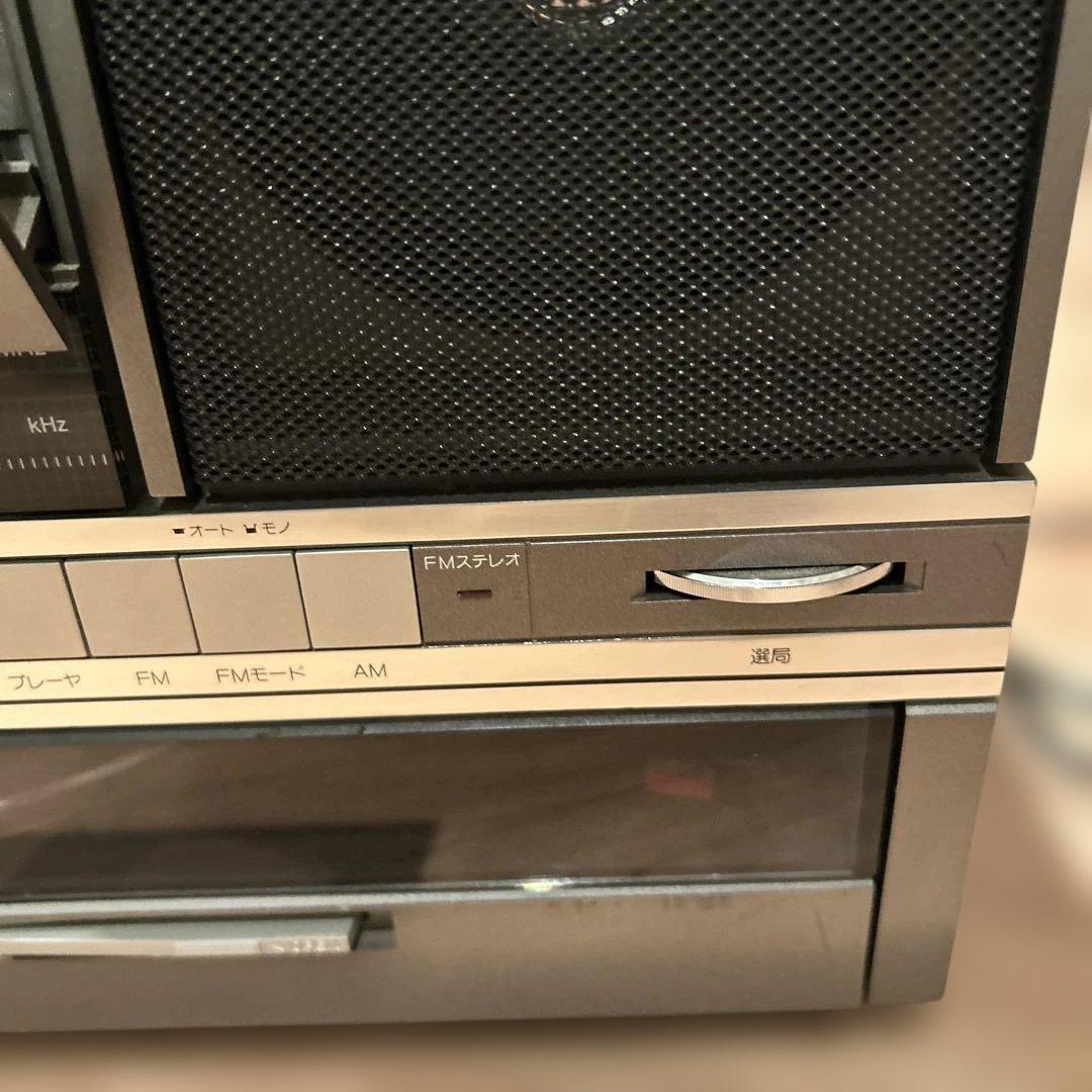 National SG-J500 ラジカセ&レコードプレーヤー