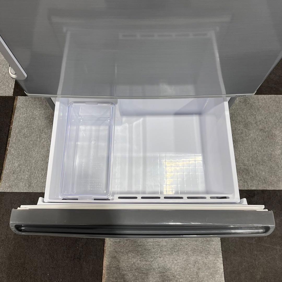 AQUA 冷蔵庫 AQR-271F(S) 272L 2017 家電 Ja2042