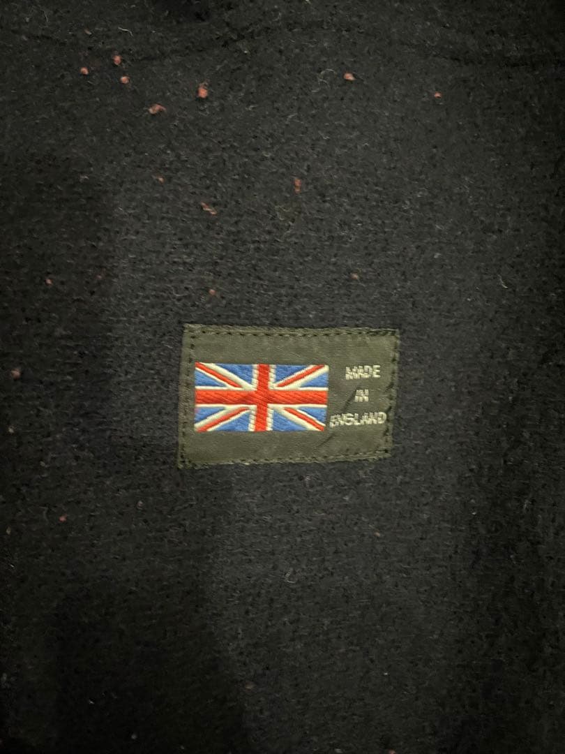 英国製  Burlington ダッフルコート 38 M-L ネイビー