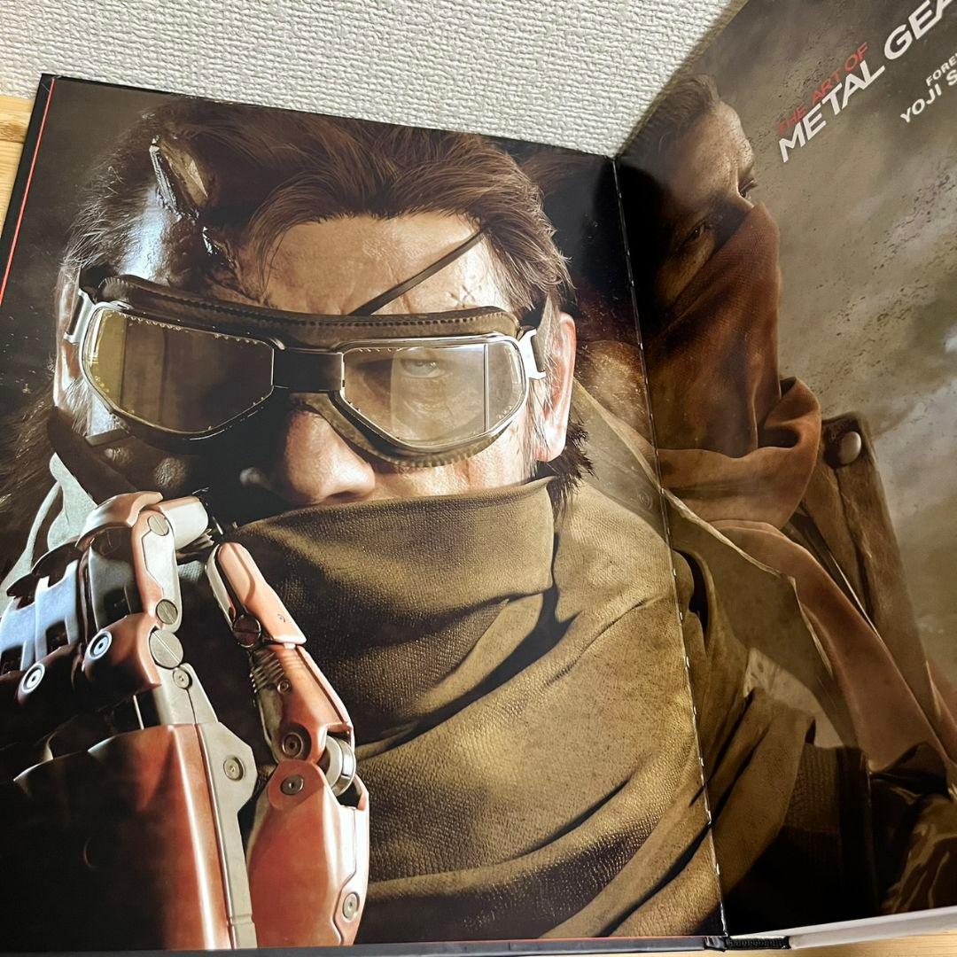 the art of l gear solid v 画集