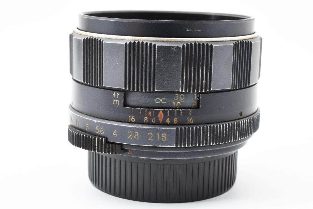☆前期型☆ Super Takumar 55mm F1.8 フード付 F0176