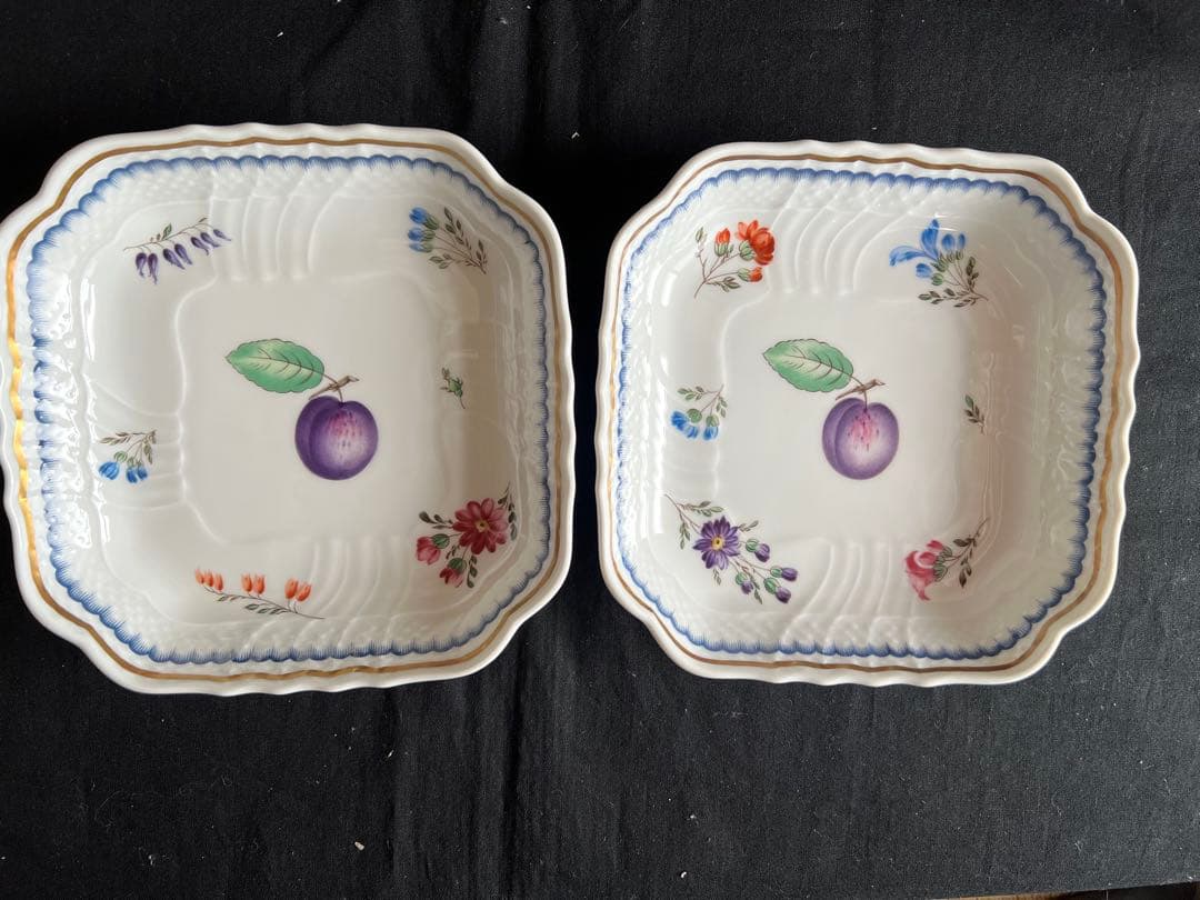 リチャードジノリ　イタリアンフルーツ　ディッシュスクエア（Ｍ）