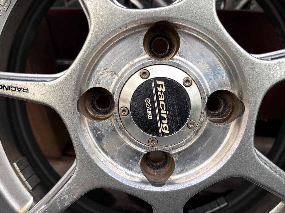 マルさん専用　ENKEI RS+M 15インチホイール ４本　5J +45