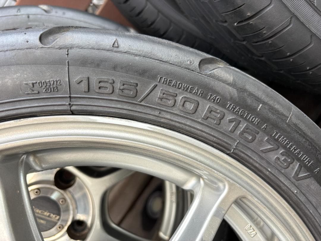 マルさん専用　ENKEI RS+M 15インチホイール ４本　5J +45