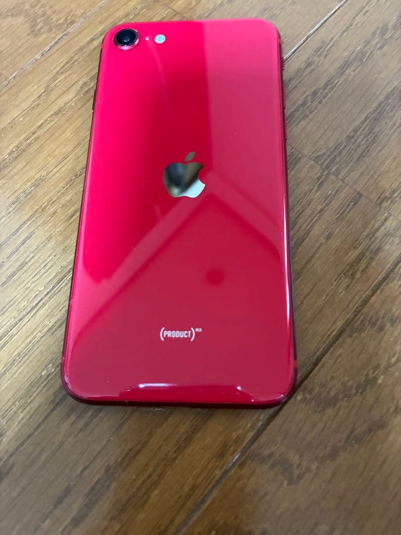 iPhone SE (PRODUCT)RED 64GB 本体　美品