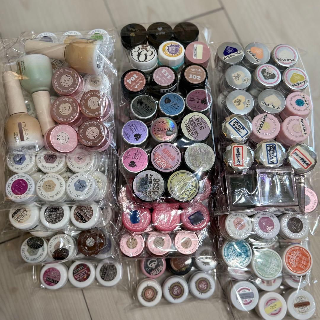 ネイル用ジェル詰め合わせ