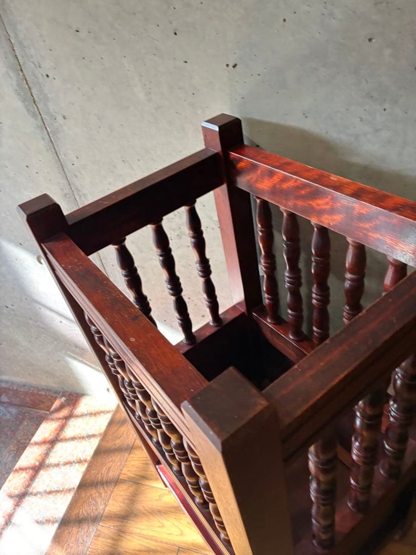 値下げ　九州民藝村　スピンドルデザイン傘立て