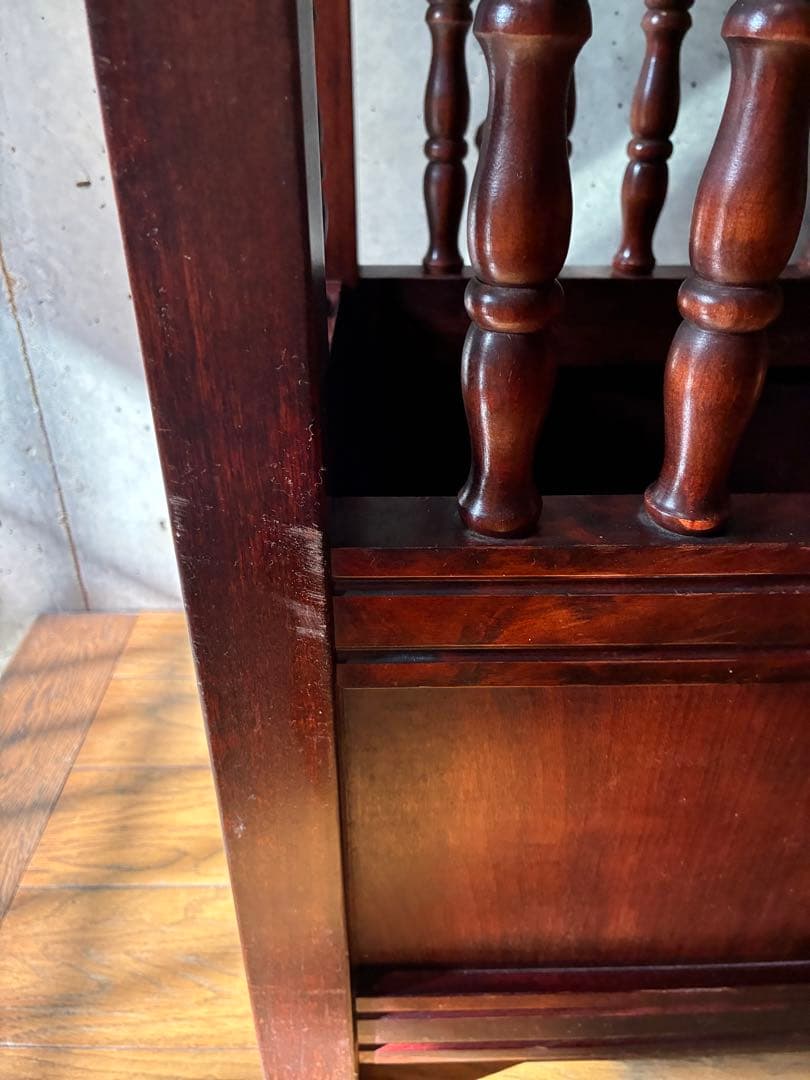 値下げ　九州民藝村　スピンドルデザイン傘立て