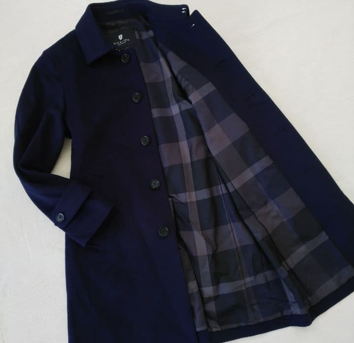 【未使用級 M】ブラックレーベルクレストブリッジ 最高級 カシミヤ ウールコート