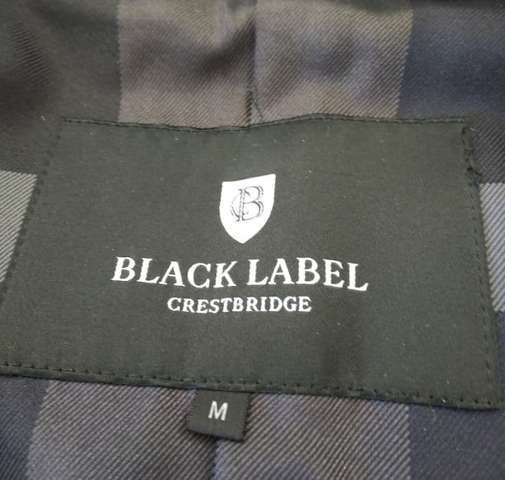 【未使用級 M】ブラックレーベルクレストブリッジ 最高級 カシミヤ ウールコート