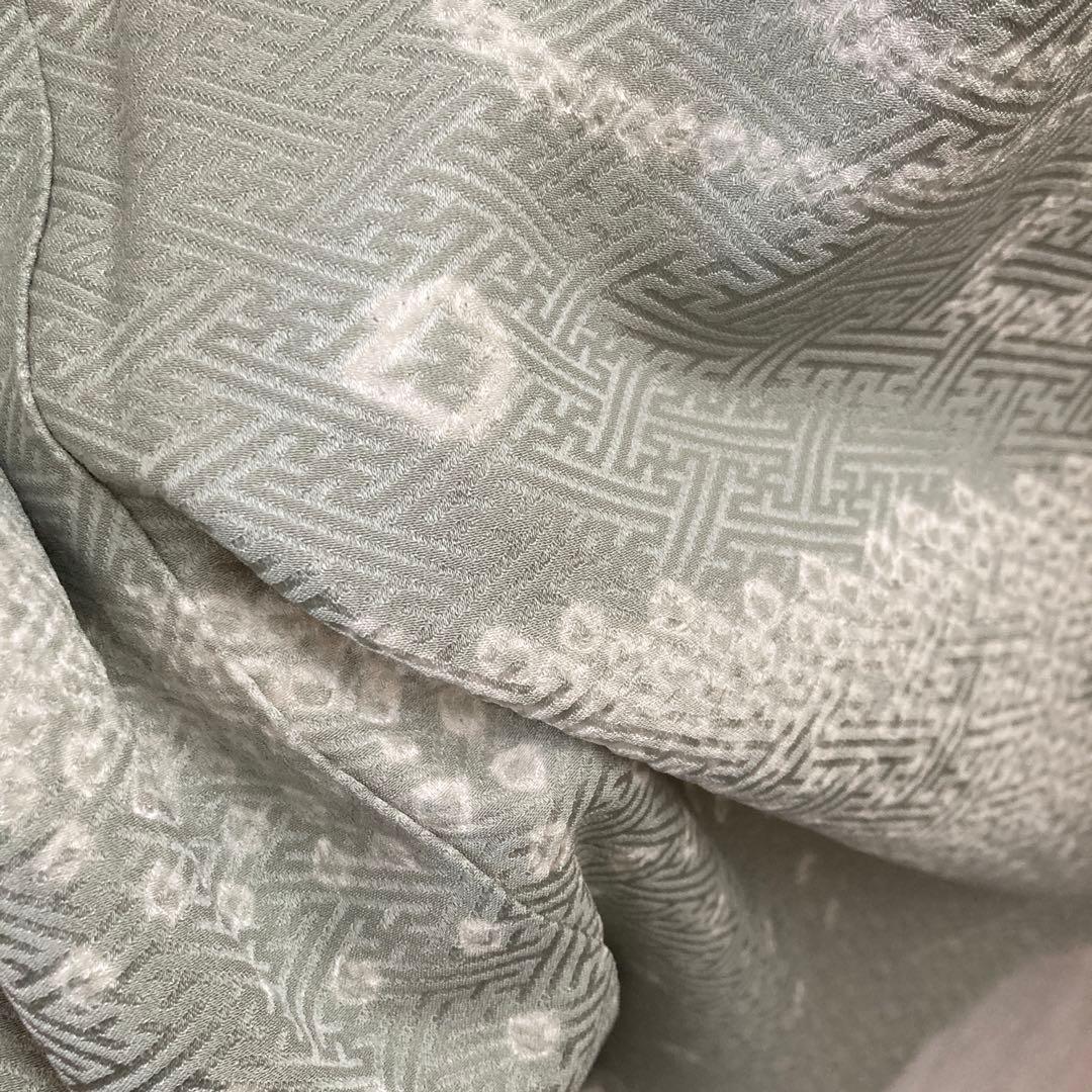 新品　三越　百貨店扱い　汕頭刺繍　相良　花丸文様　絞り　人気色