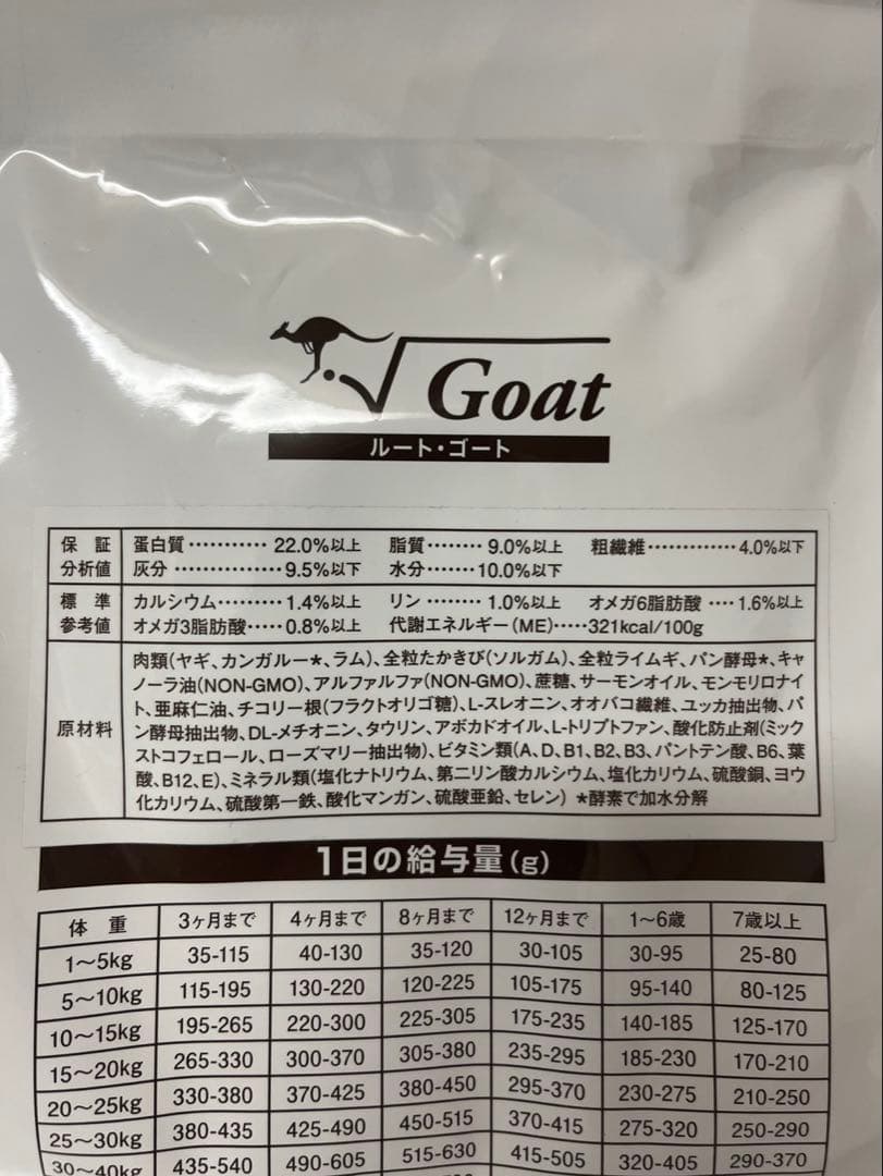 be-NatuRAl Goat ドライフード 4.4kg 小粒