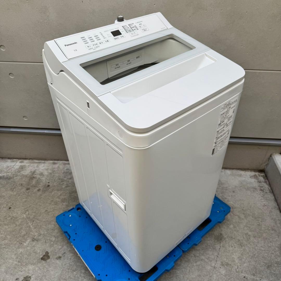 257⭐️2023年製美品★パナソニック　洗濯機　7KG インバーター　一人暮らし
