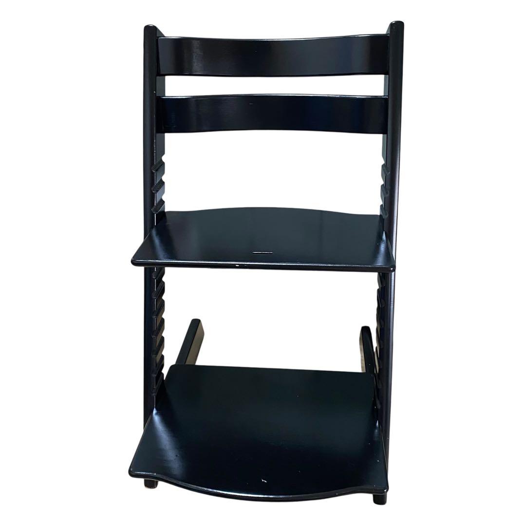 【良品】新型 STOKKE トリップトラップ ブラック
