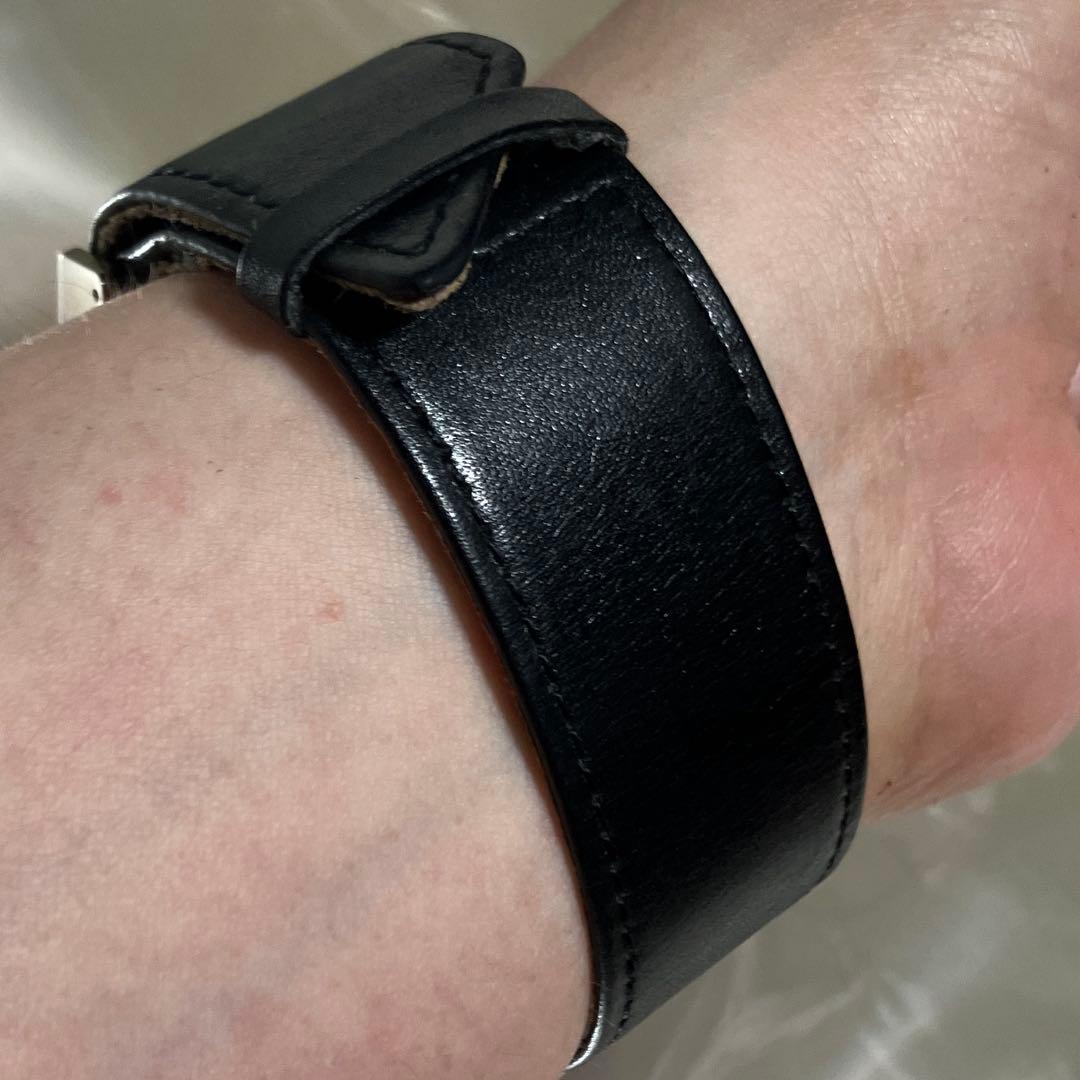 追記⭐️値下⭐️ジャンポールゴルチエ　レザーベルト　デザイン物腕時計　電池切れ