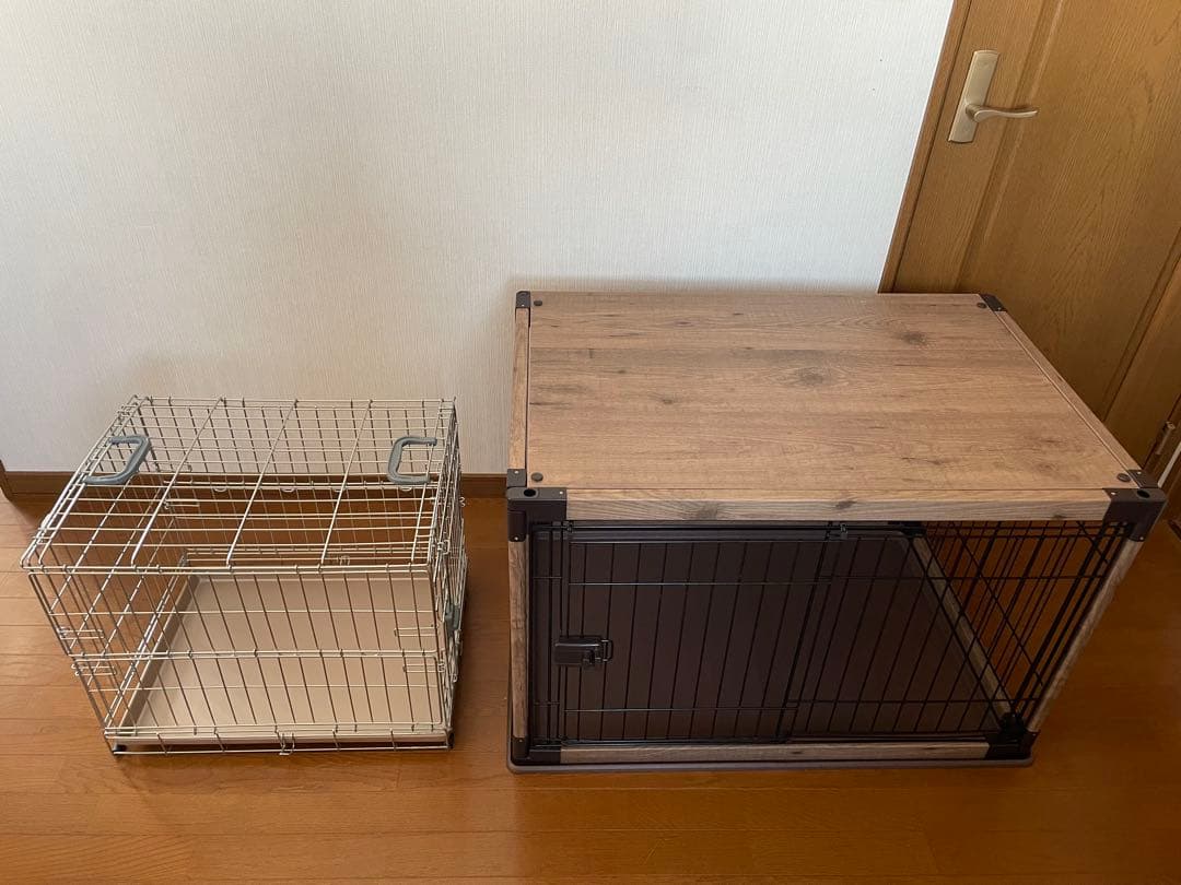 ほぼ未使用 美品☆ 犬 ケージ DCM ウッディサークル ミニケージ他おまけ付き