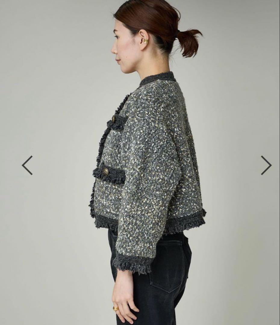 カレンソロジー♡ニットツイードカーディガン