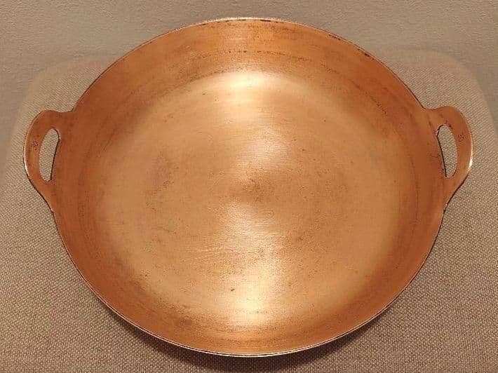 純銅製 業務用 天ぷら鍋 30cm 2mm厚 送料込み