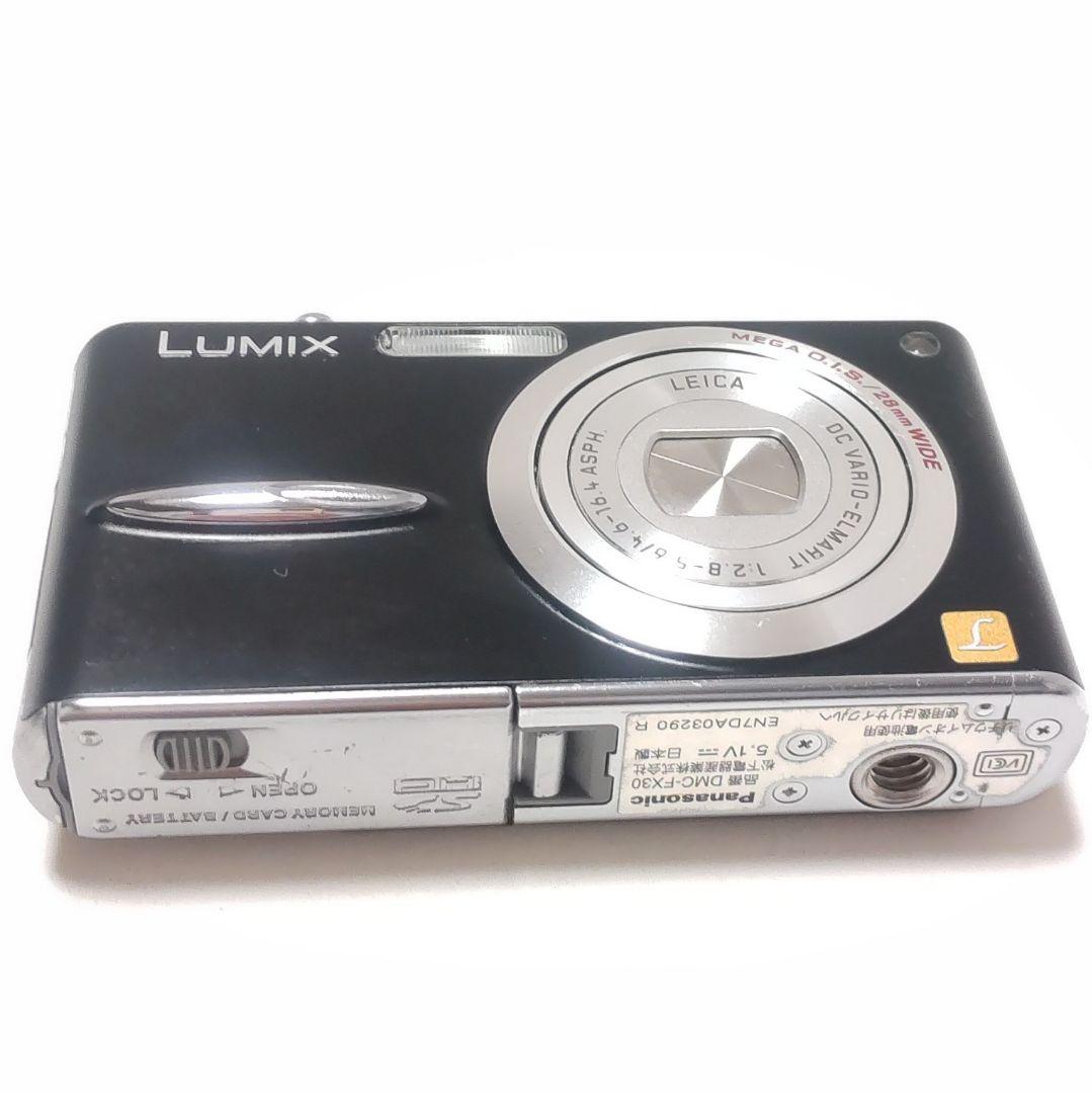 動作確認済み パナソニック LUMIX DMC-FX30 オールドコンデジ