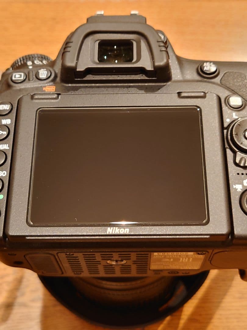 Nikon　D750　デジタル一眼レフカメラ　「ショット数　943枚」　極美品