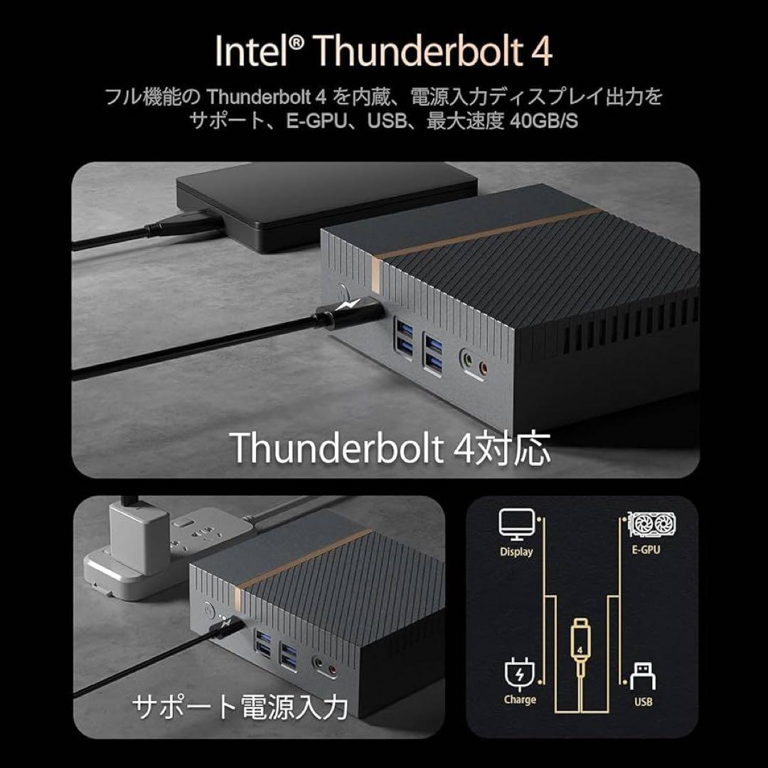 【未開封】ミニPC 第13世代インテル Core i9-13900H 14コア