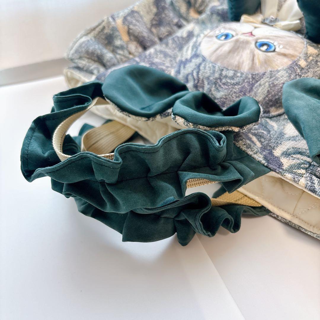 ☆*☆様 コヤンイサムチョン　バック　グリーンリボン×ルミちゃん　フリル