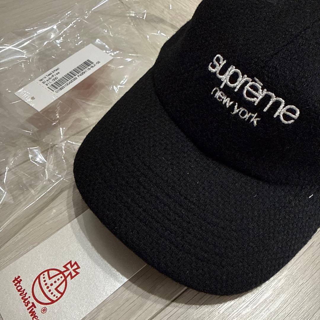 【新品】Supreme × Harris Tweed Logo Cap 25aw