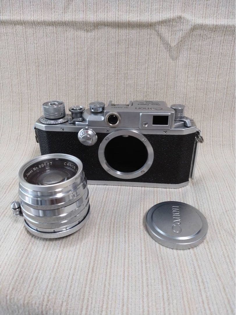 【値引き実施中】キャノン　4sb フィルムカメラ　1952年(作動確認済)