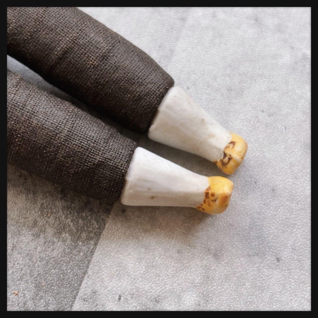 レアアンティーク　ビスクドール Hertwig 社 ブロンドの男の子