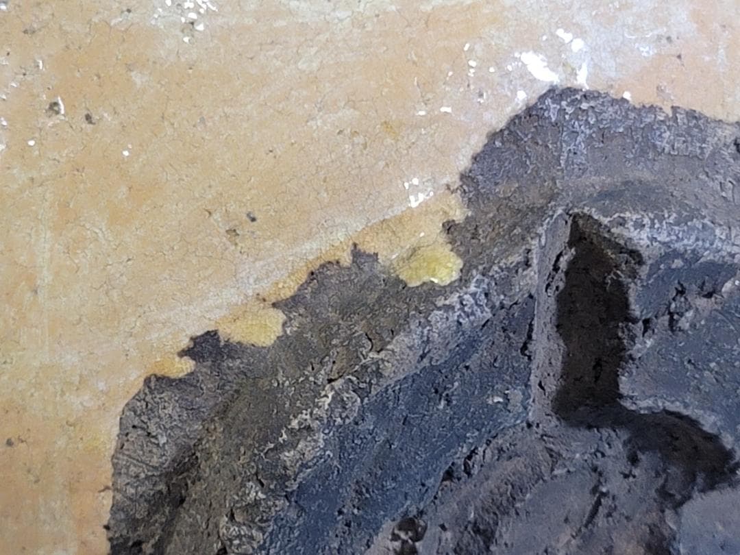 茶道具 古萩 沓茶碗 時代物 DT252