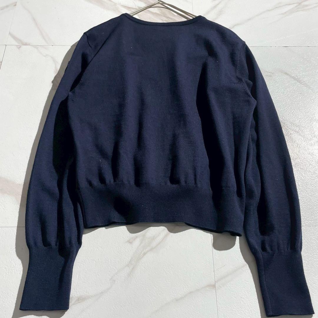 高級　モンクレール　カーディガン　ナイロン　切替　フリル　2022年