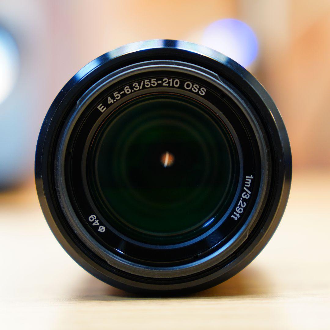 SONY E 4.5-6.3/55-210 OSSズームレンズ SEL55210