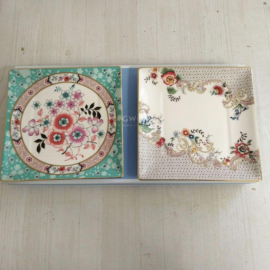 【箱・説明書付】ワンダーラスト ロココフラワーズ＆カメリアトレイ