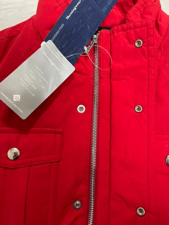 104,500円　マンシングウェア　モバイルサーモ　ベスト　中綿　メンズ　コート