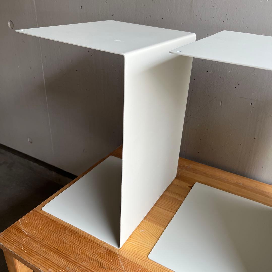 美品★無印 スタッキングシェルフ・コの字棚 ３個セット